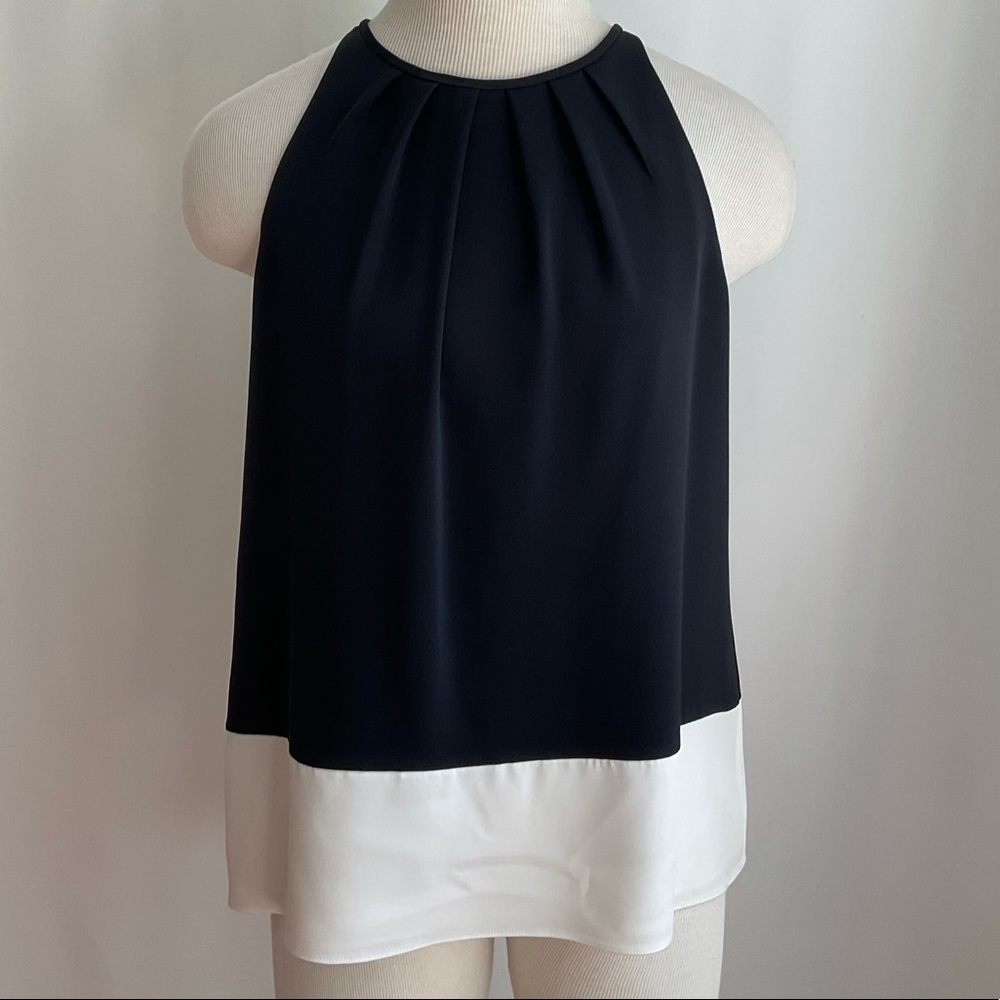 Theory Halter Neck Silk Top